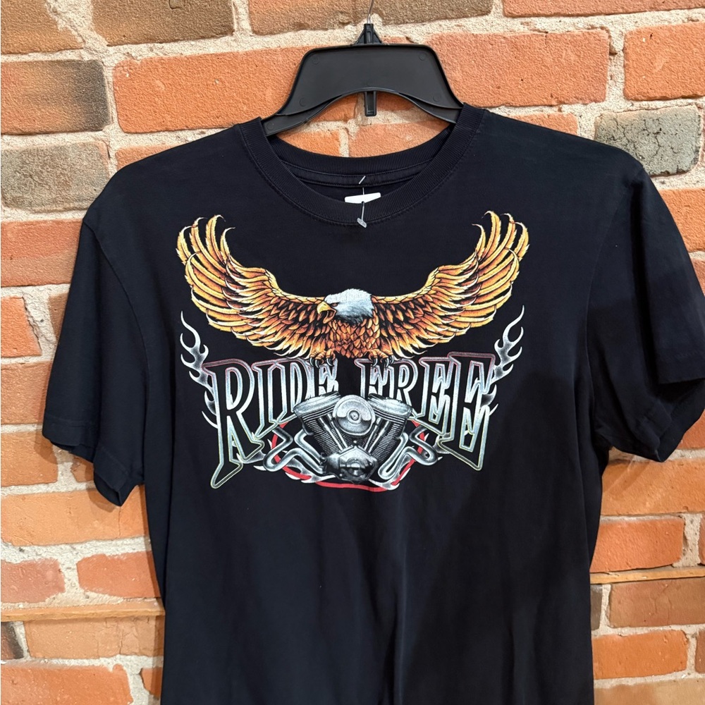 Hanes Black Eagle Graphic Tee